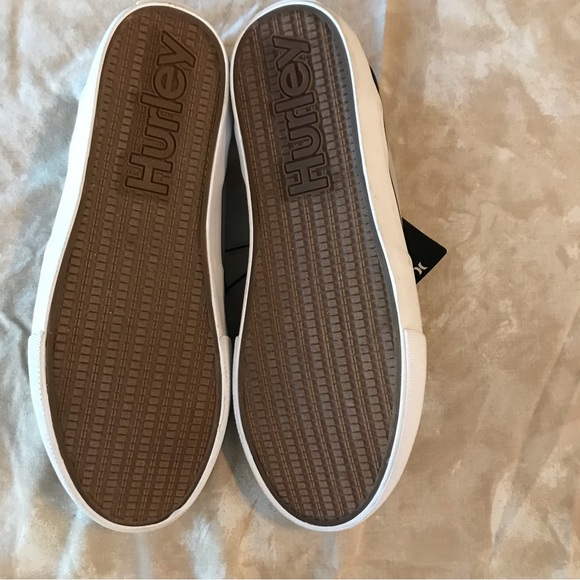 NWT HURLEY Mens Sneakers. Kayolace Black and Gray Canvas. Sz 11. No box! - Picture 4 of 8